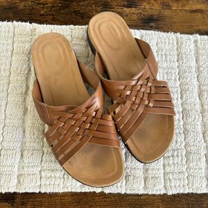 Easy Spirit Meadow Slip On Sandals Size 10